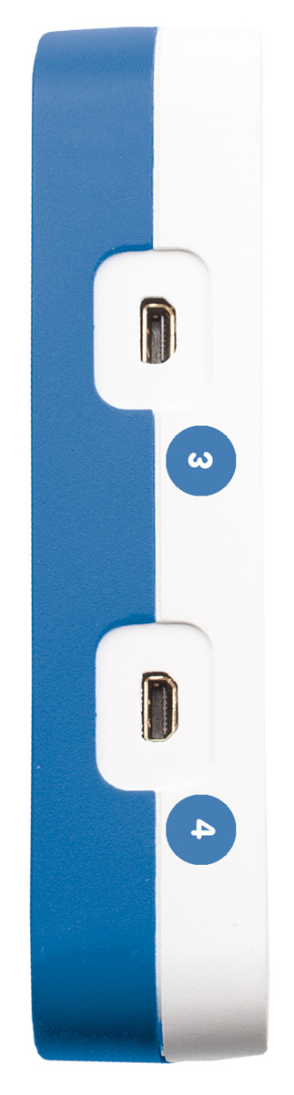 Fourier Einstein LabMate Plus, bluetooth Datenlogger inkl. 6 interne Sensoren, 4 Sensor-Ports, Akku 