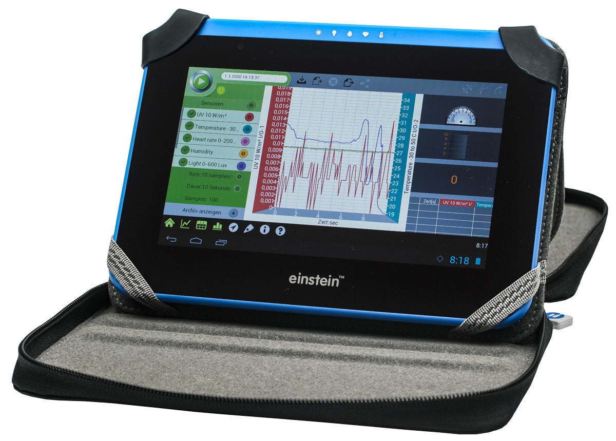 Fourier Schutztasche und Ständer für Einstein Tablet 