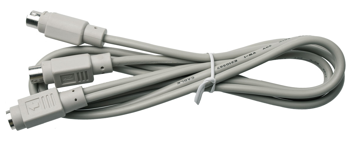 Fourier DT341 Splitterkabel für Windstärkesensor 2, Windgeschwindigkeit & -richtung, 8-pin-Mini-DIN 