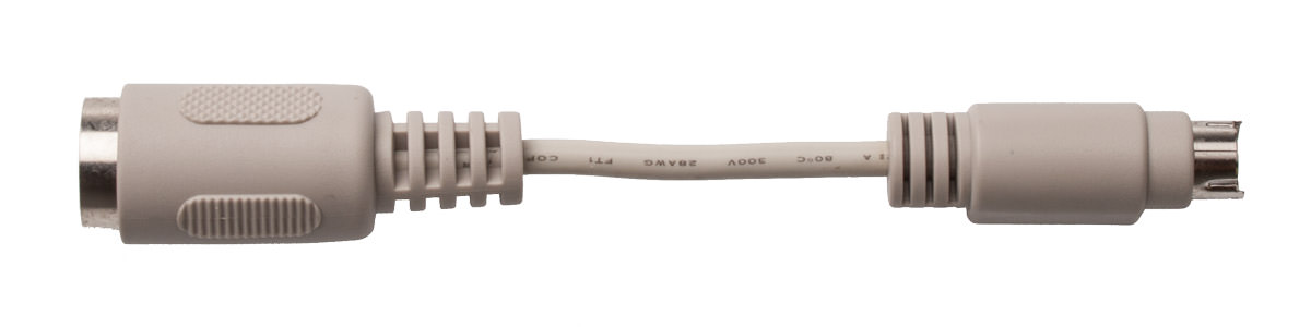 Fourier DT023 Adapter für Vernier Sensoren von DIN (weibl.) auf 8-pin-mini-DIN (männl.) 