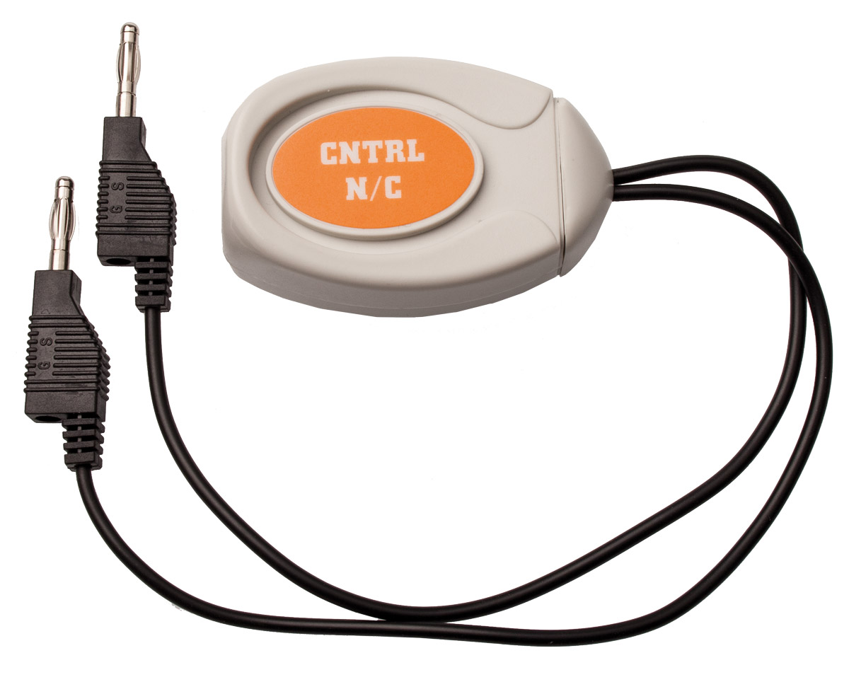 Fourier DT110 Kontrollschalter für geschlossene Stromkreise schwarz, im Zusammenspiel mit anderen Sensoren