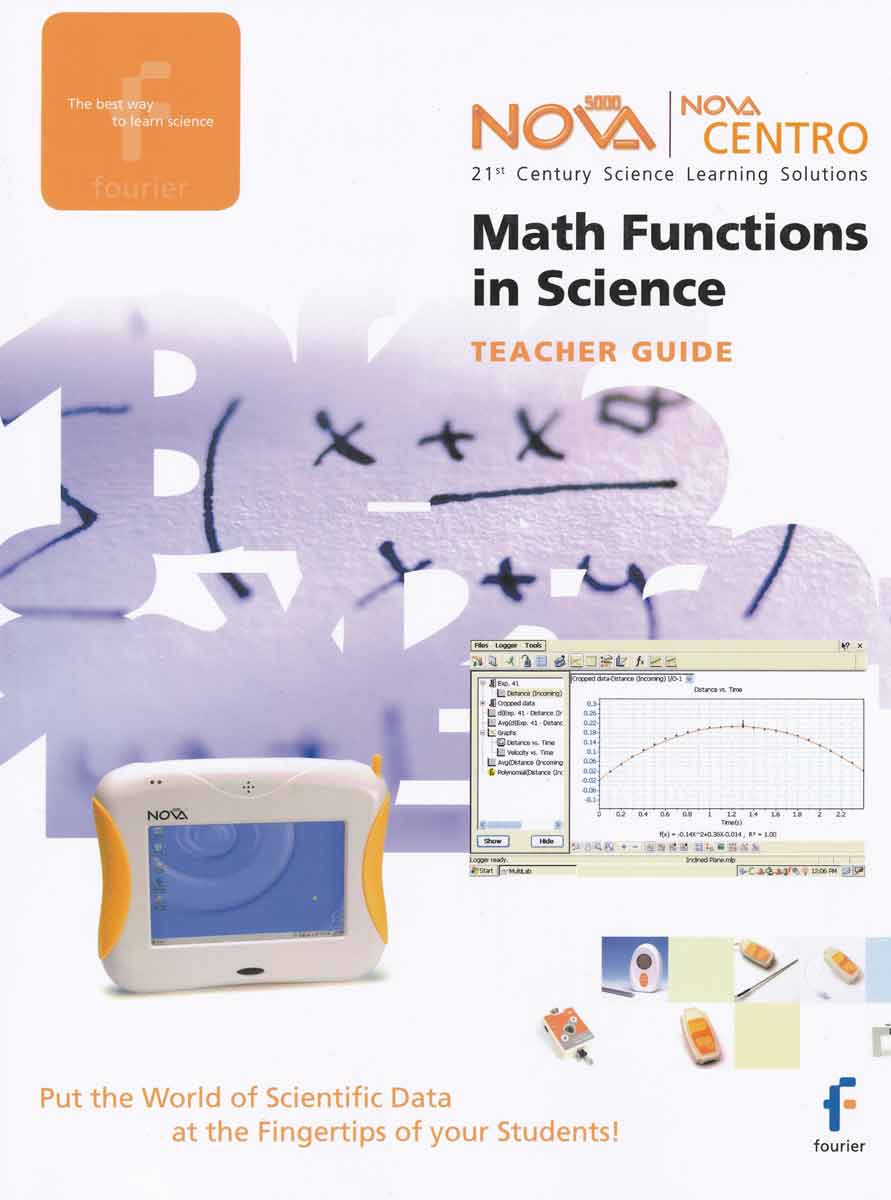 Fourier Math Functions in Science Teacher Guide für NOVA5000 (engl. Ausgabe) 