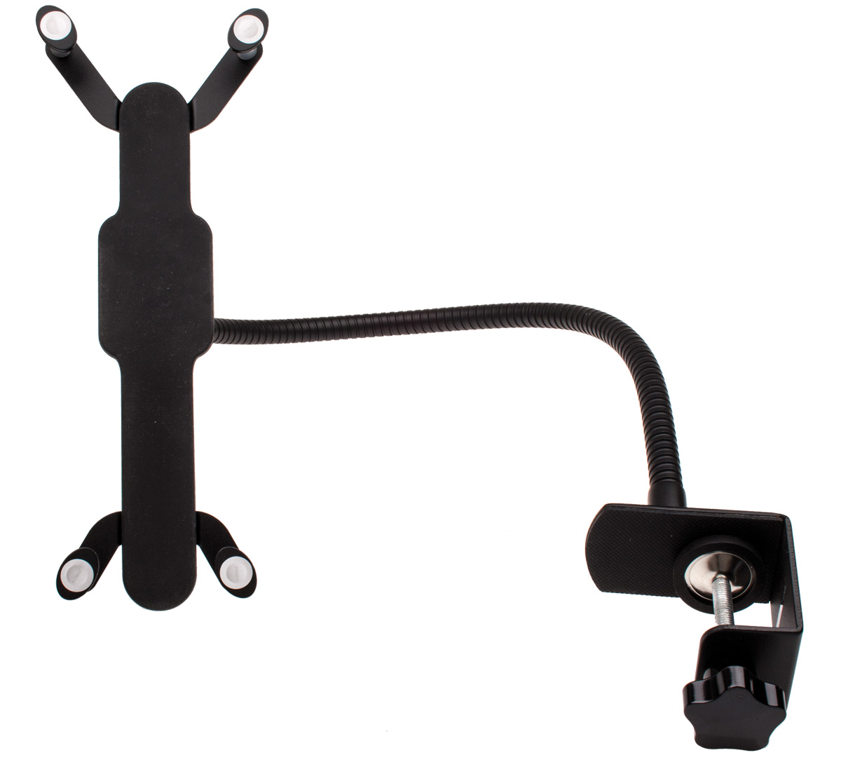 Fourier Halter für Einstein Tablet, Tischbefestigung mit flexiblem Schwanenhals 