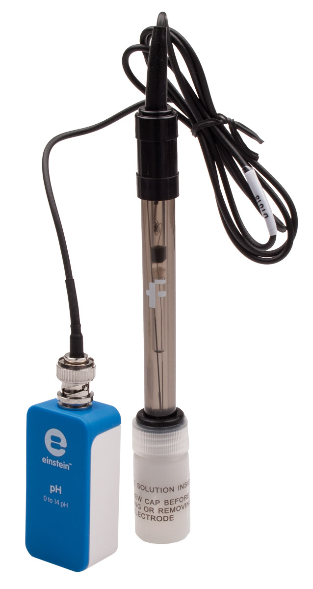 Fourier ENPHA016 pH-Sensor, Messbereich 0 bis 14 pH, für EinsteinTab und LabMate 
