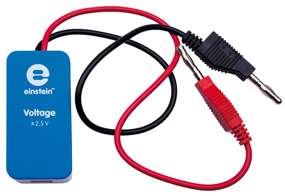 Fourier ENVLT002 Spannungssensor für EinsteinTab und LabMate, Messbereich ± 2,5 Volt 