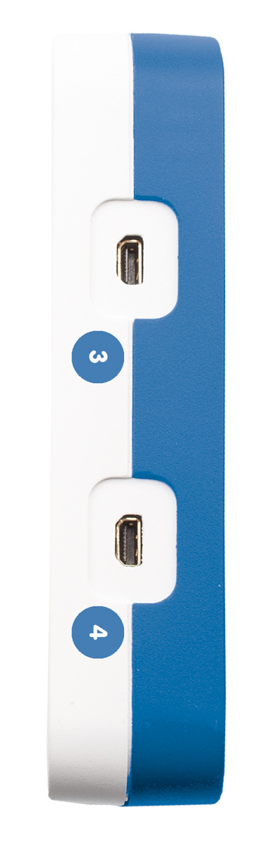 Fourier Einstein LabMate Plus, bluetooth Datenlogger inkl. 6 interne Sensoren, 4 Sensor-Ports, Akku 